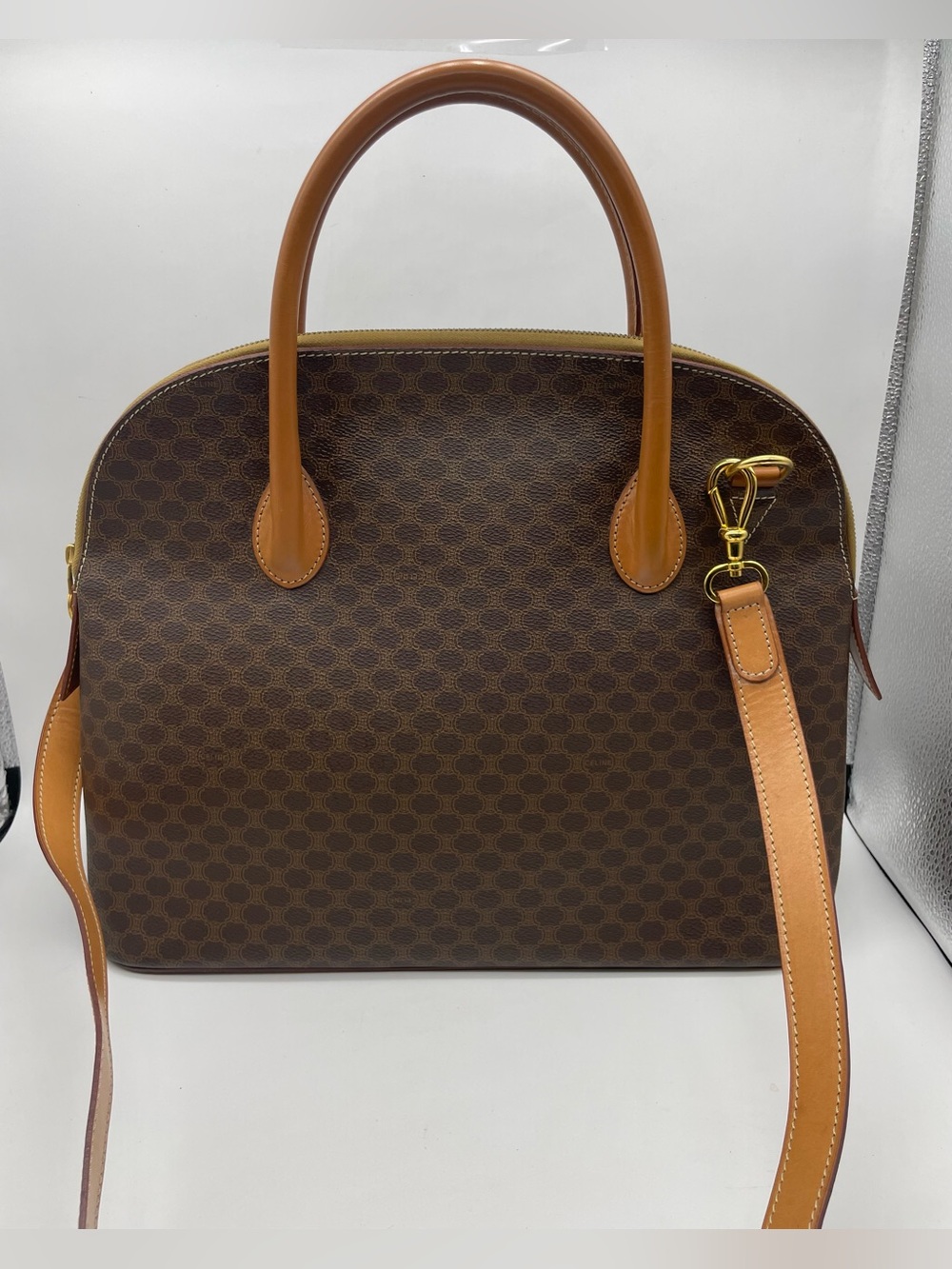 Celine Macadam Alma Two Way Bag